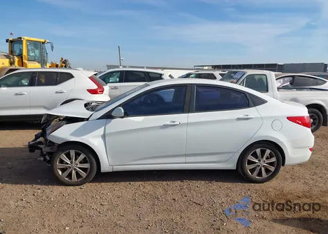 2012 Hyundai Accent Gls z USA, uszkodzony, nr VIN KMHCU4AEXCU148832